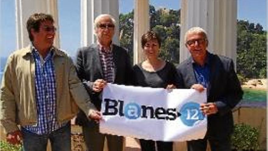 Blanes 12 es va presentar ahir a un dels referents, el Jardí Marimurtra.