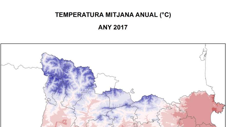 Catalunya registra un 2017 «càlid i sec»