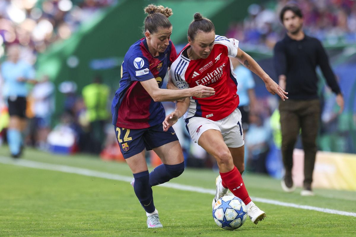 Les imatges de lArsenal - Barça de la final de la Champions femenina