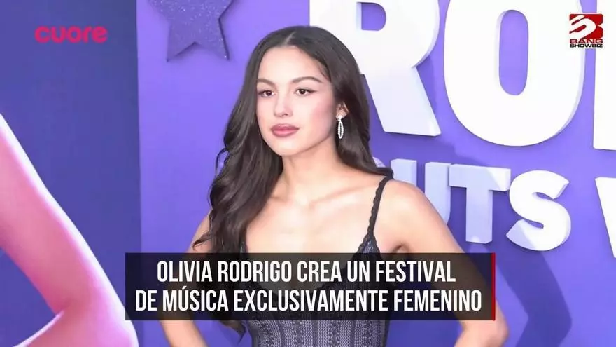 Olivia Rodrigo ha creado su propio festival y destaca por una cosa: es íntegramente femenino