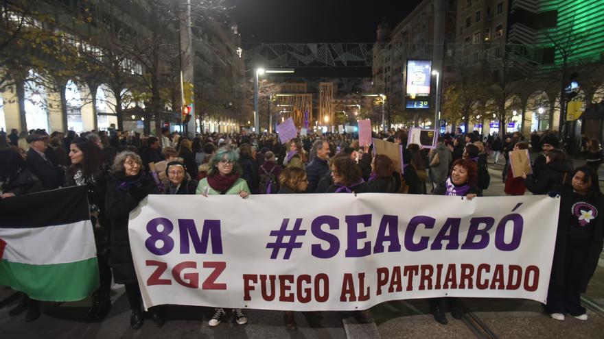 PSOE y Sumar enarbolan un discurso de unidad pese a marchar por separado en el 25N