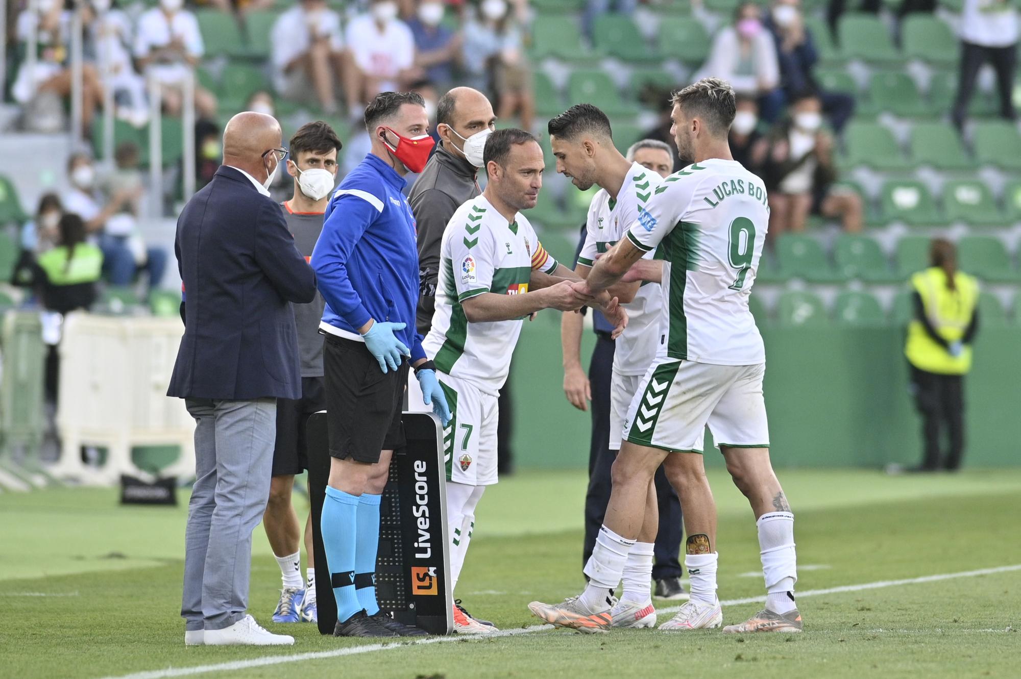 Ultimo partido de Nino, Elche: 2 Atleti de Bilbao: 0