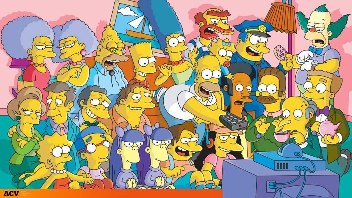 'Los Simpson', todos los personajes