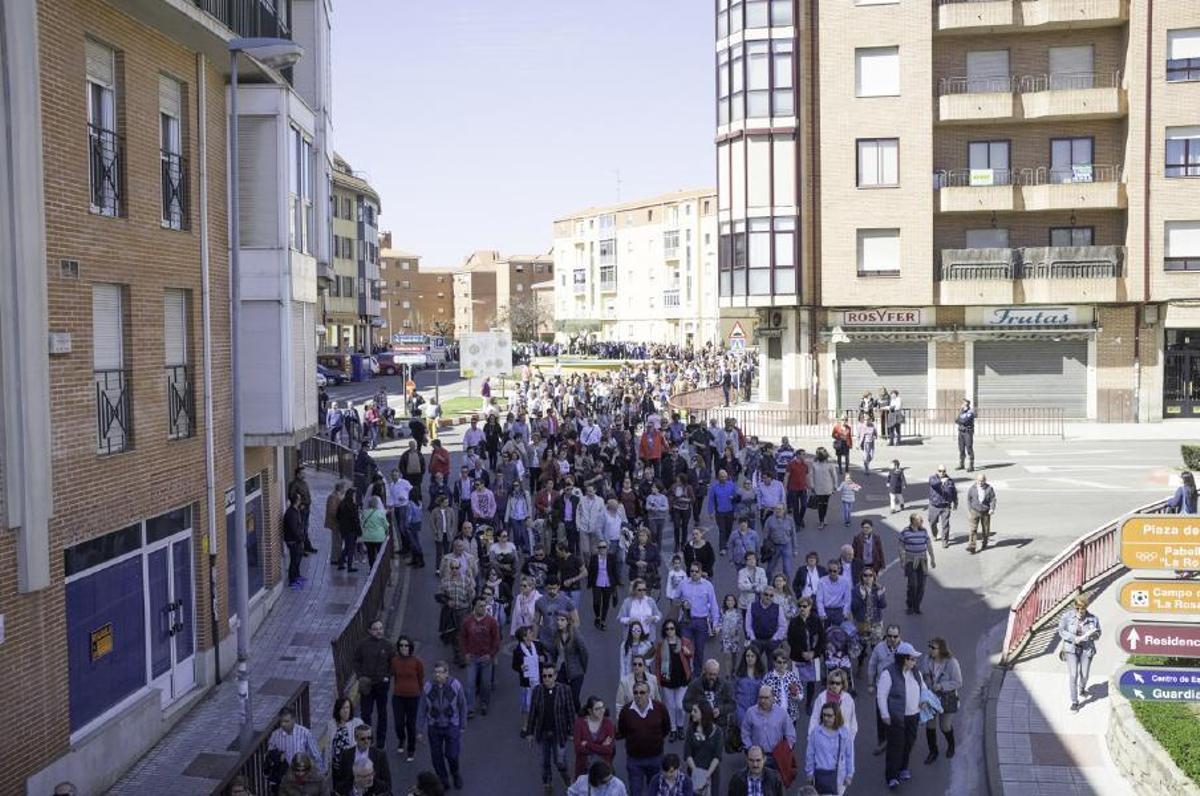 Manifestación sanitaria en Benavente