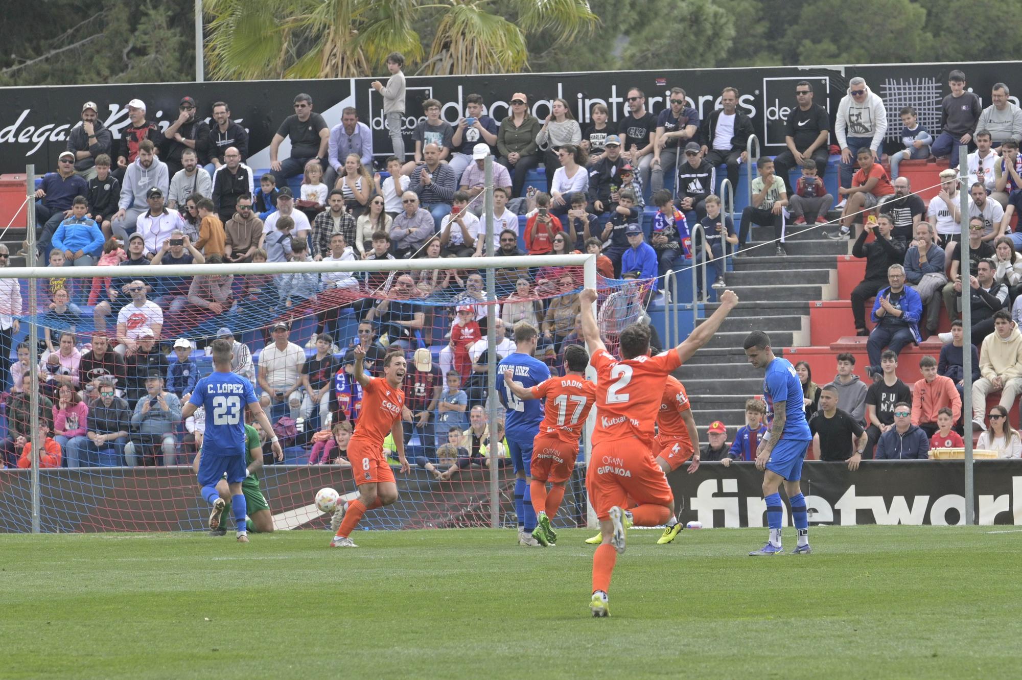 Eldense:2  Real Sociedad B:2