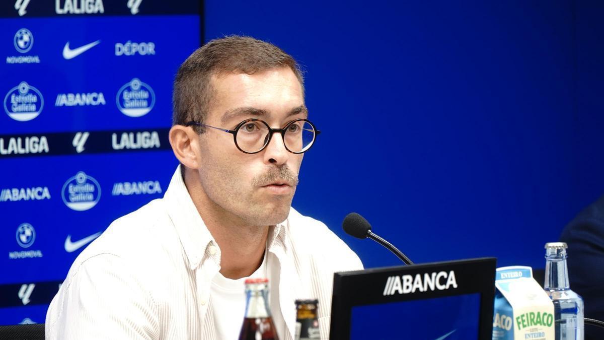 José Manuel García, director del área social del Deportivo