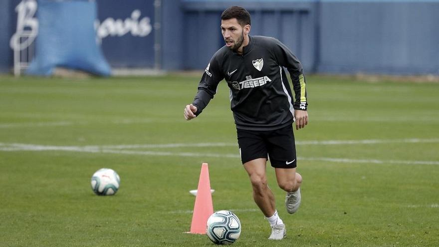 Dani Pacheco vuelve a entrenar con el grupo