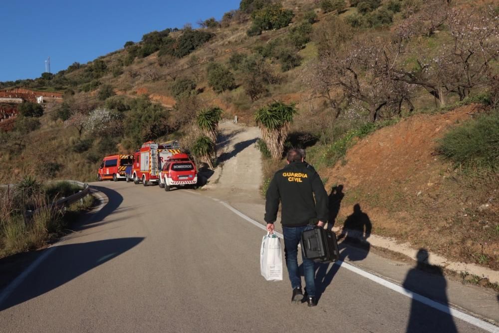 Un niño de dos años cae a un pozo de gran profundidad en Totalán