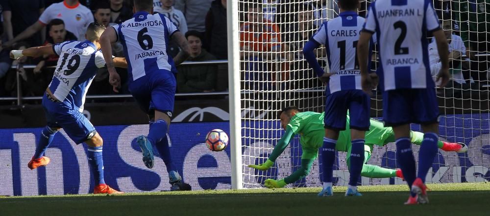 Valencia - Deportivo, en imágenes