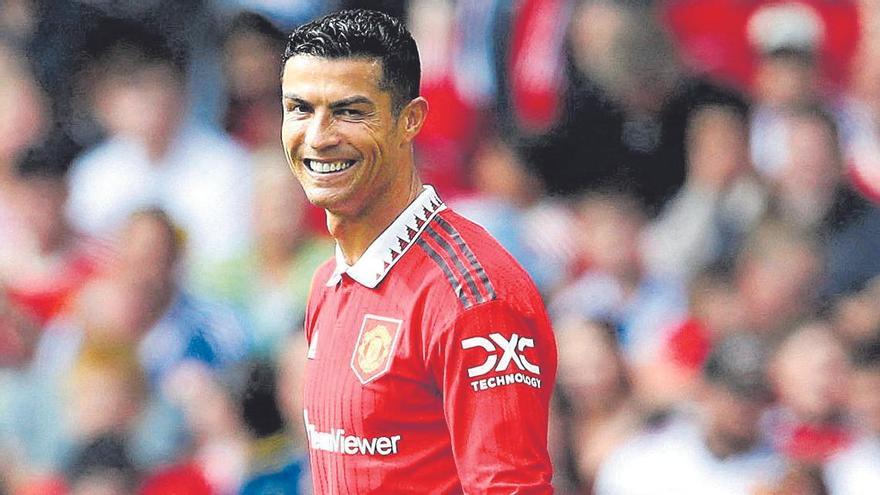 Cristiano Ronaldo amb la camiseta del Manchester United