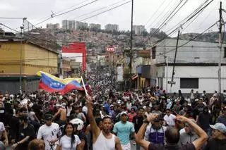 El resultado electoral en Venezuela levanta protestas en Caracas