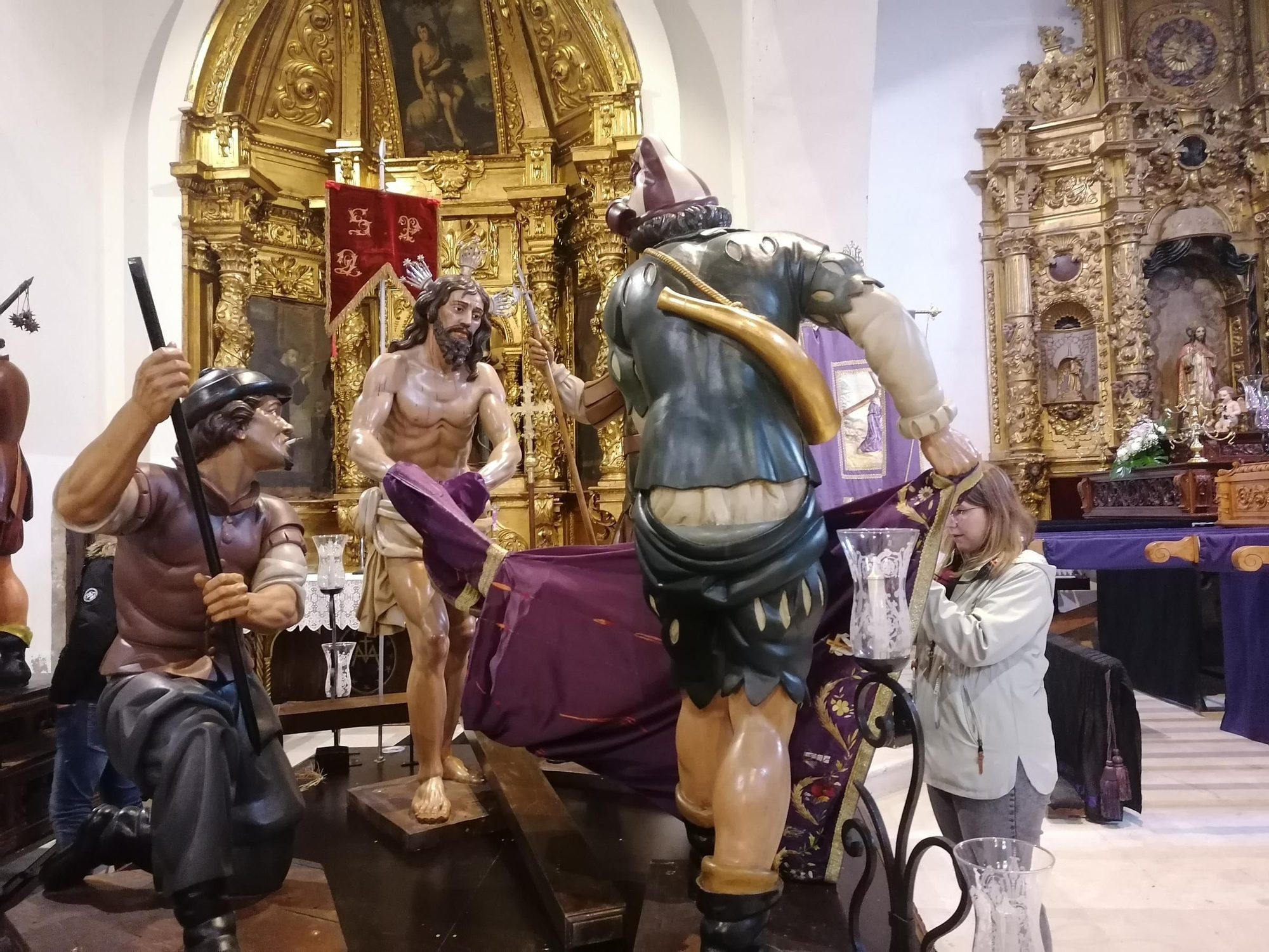 GALERÍA | Dos pasos de la Semana Santa de Toro recobran su esplendor