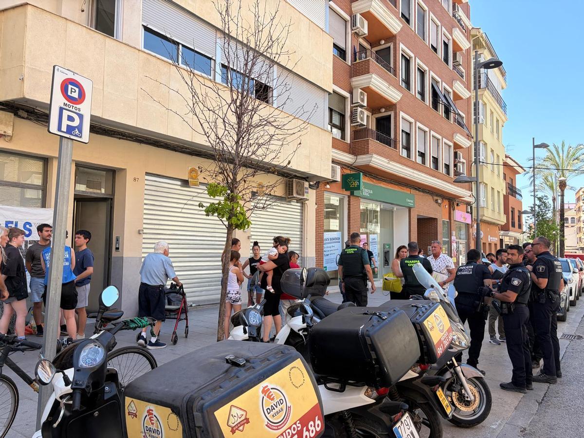Policía y Guardia Civil en el alzamiento.