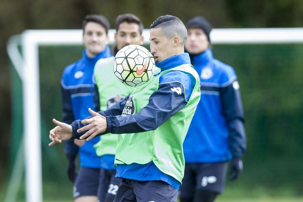 Última sesión del Deportivo antes de medirse al La