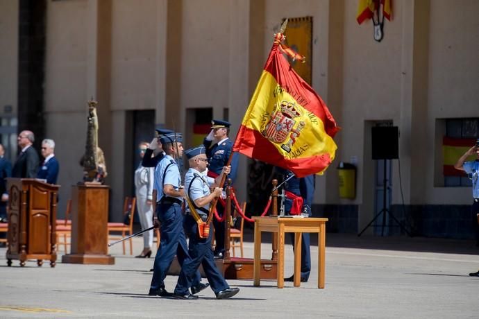 22-06-20   GENTE Y CULTURA. BASE AEREA DE GANDO. INGENIO TELDE.  Toma de  posesión Juan Pablo Sánchez de Lara como nuevo jefe del Mando Aéreo de Canarias Fotos: Juan Castro.  | 22/06/2020 | Fotógrafo: Juan Carlos Castro