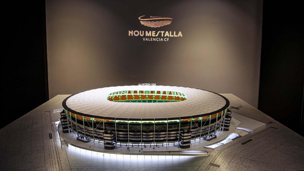 Primer imágenes del nuevo Mestalla por dentro