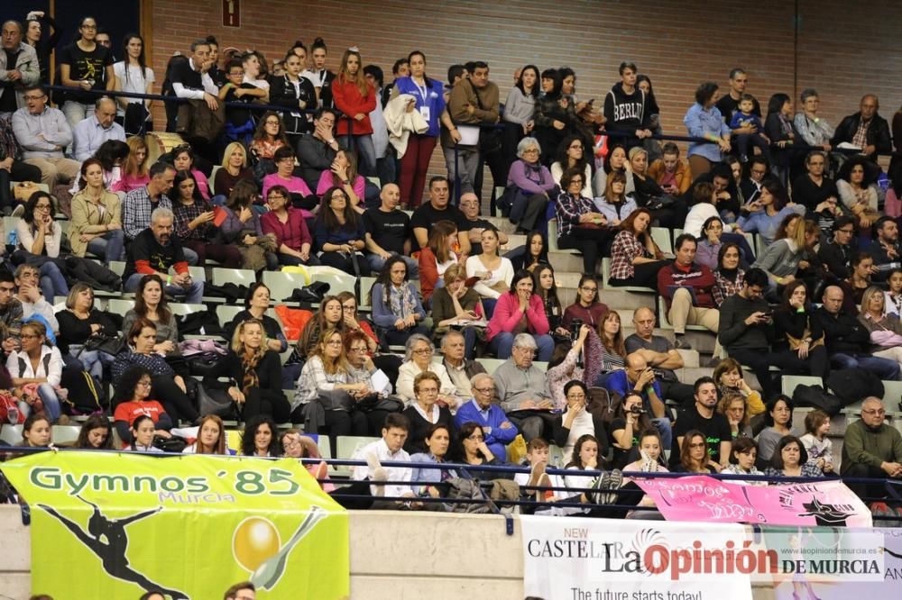 El Campeonato de España arranca en el Palacio de los Deportes con el Rítmica Pozuelo, Ruth Ritmo, Calpe, Praxis y Mabel como líderes