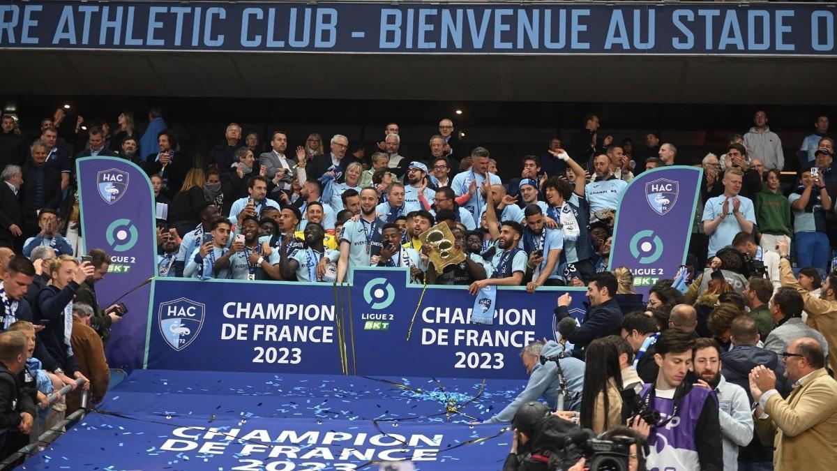 El Le Havre, campeón de la Ligue 2