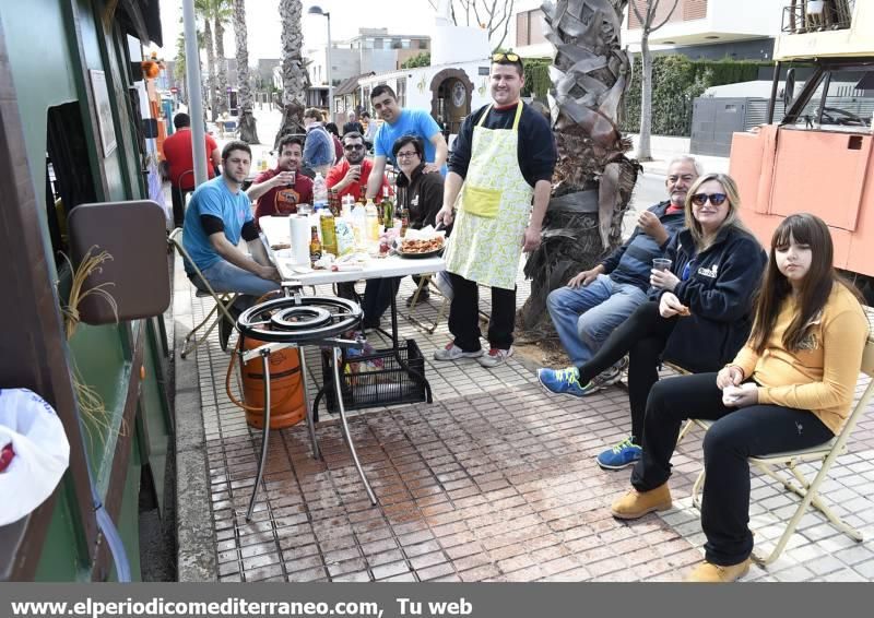 Muestra gastronómica de carros engalanados