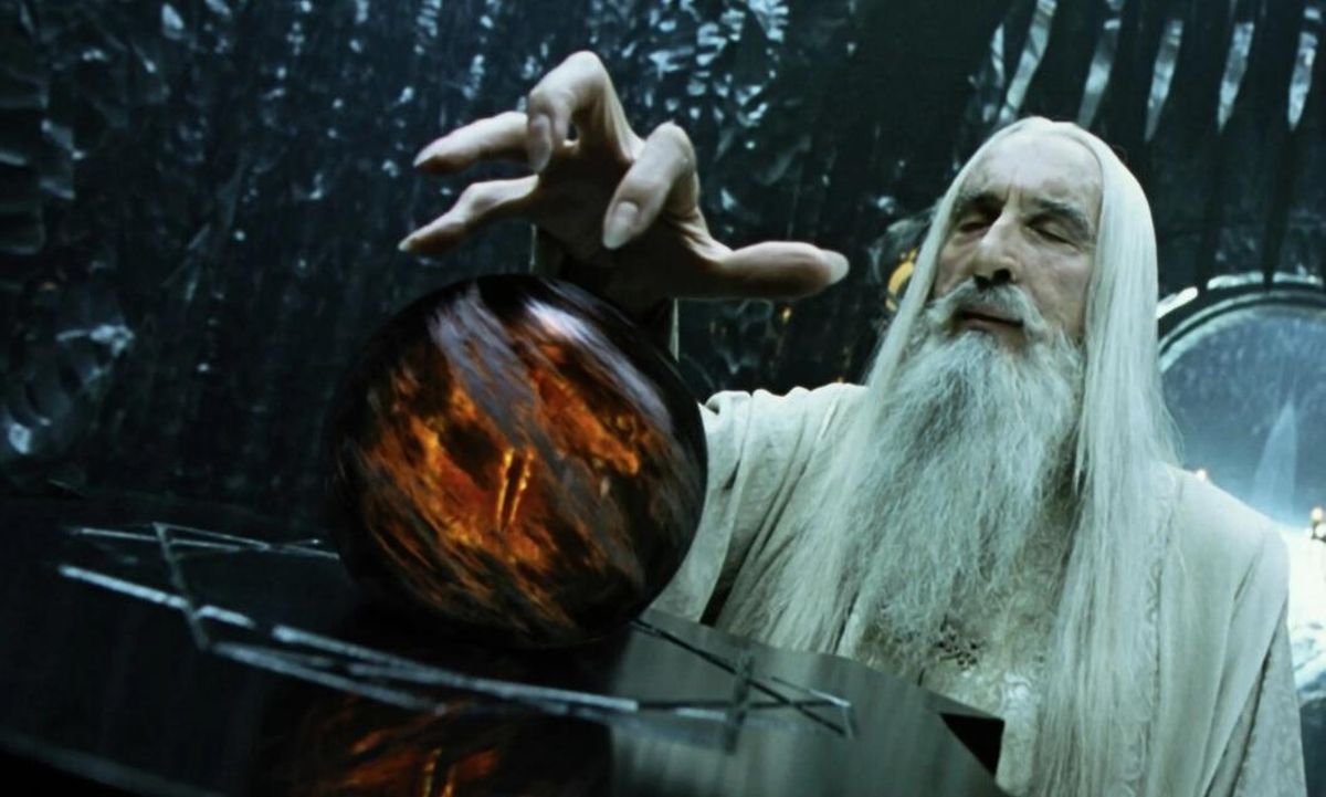 El mago Saruman 'habla' con Sauron a través de su Palantír