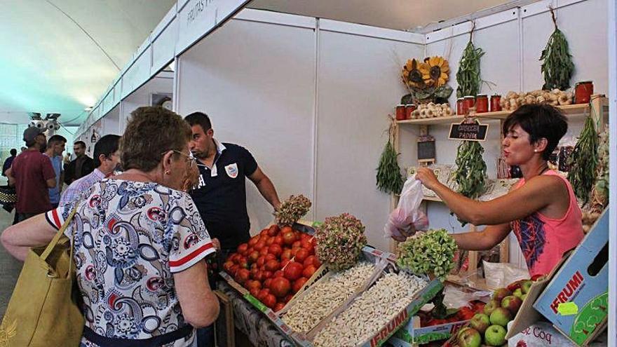 Uno de los puestos de la pasada edición de Agrosiero.