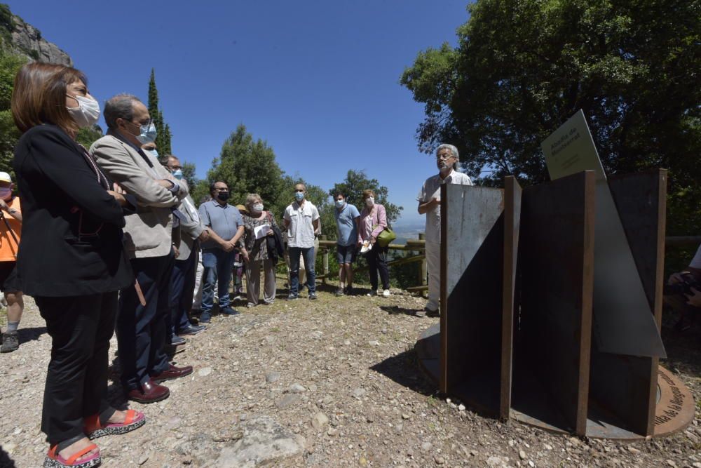 El president Torra presenta la primera ruta de «Camins del català»