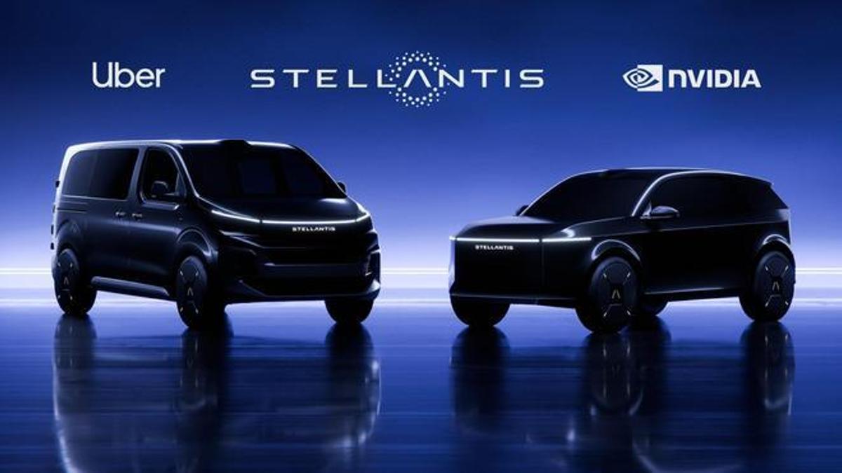 Stellantis desplegará 5.000 robotaxis con Uber y tecnología Nvidia a partir de 2028