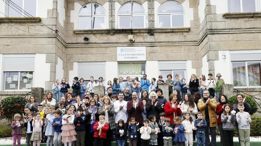 A homenaxe do cole O Pombal de Vigo a Begoña Caamaño na Primavera das Letras