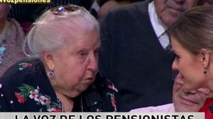 La pensionista Paquita parla de la desigualtat de les pensions entre homes i dones i es converteix en un fenomen després del seu pas per ’La Sexta Noche’.