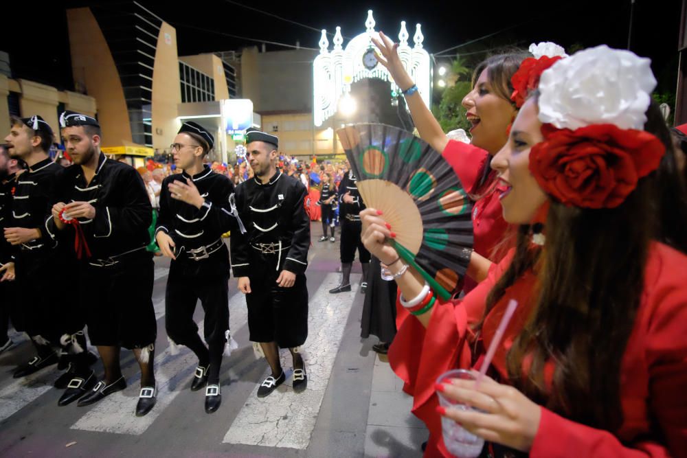 Desfile Retreta moros y cristianos Elda