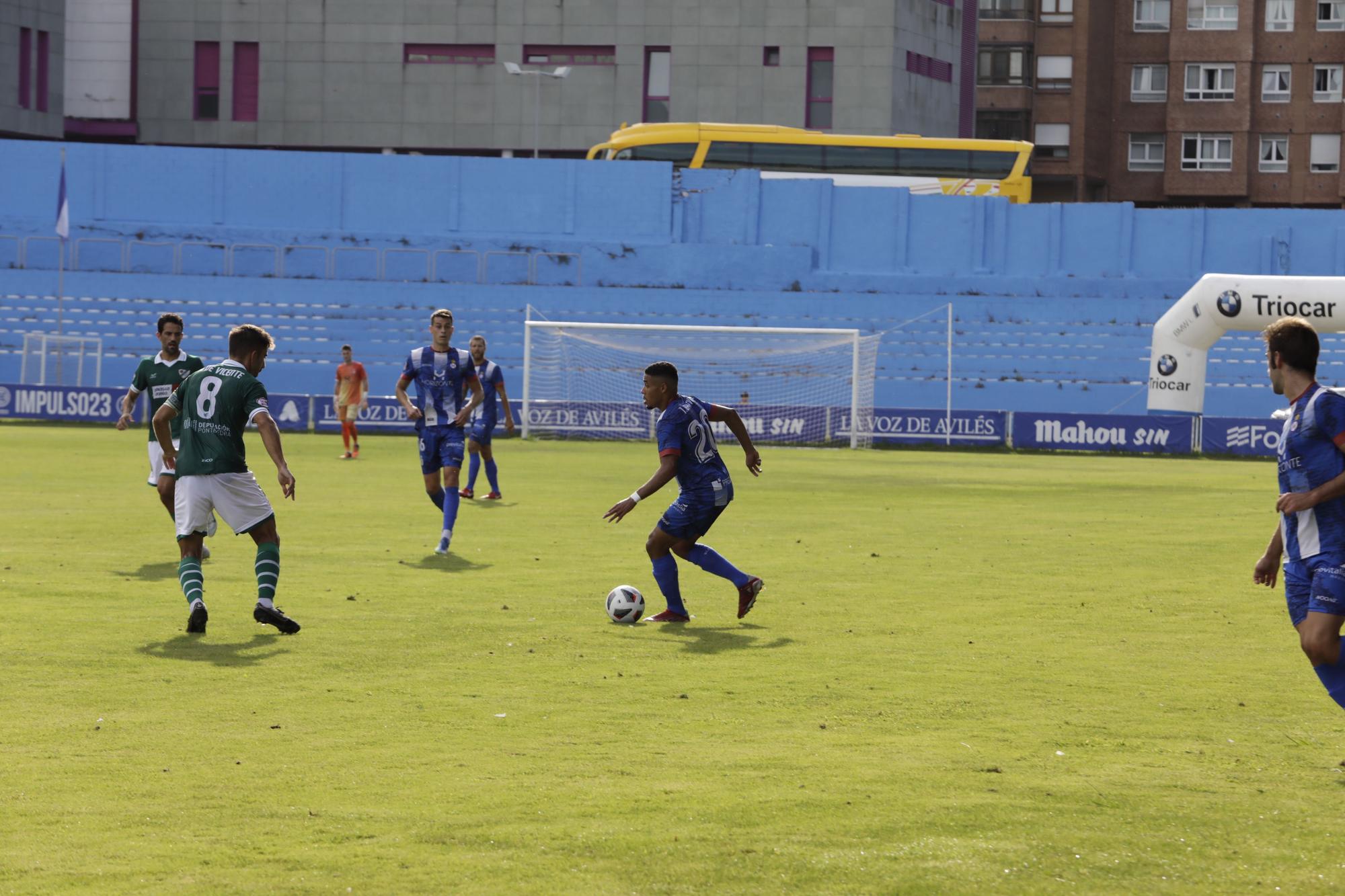 Las imágenes de la primera jornada de los asturianos en Segunda RFEF