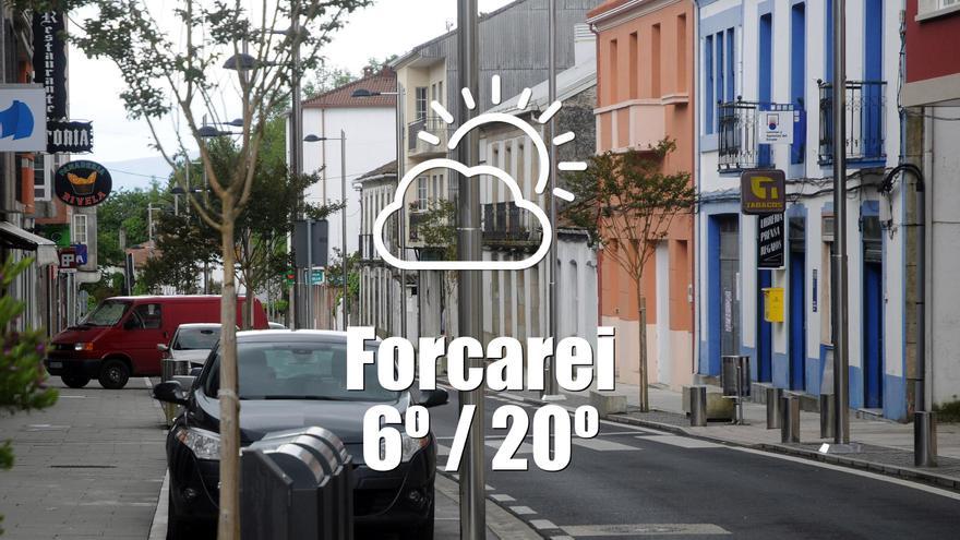 El tiempo en Forcarei: previsión meteorológica para hoy, domingo 30 de marzo