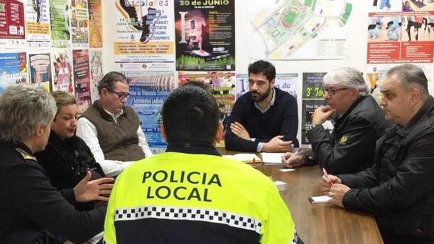 cita con hosteleros por la feria