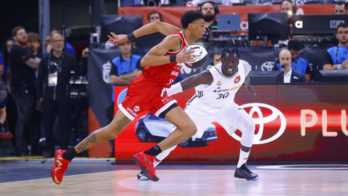 Alston Jr en el partido de Copa frente al Real Madrid