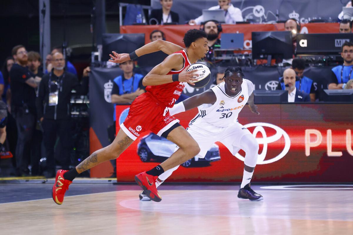 Alston Jr en el partido de Copa frente al Real Madrid
