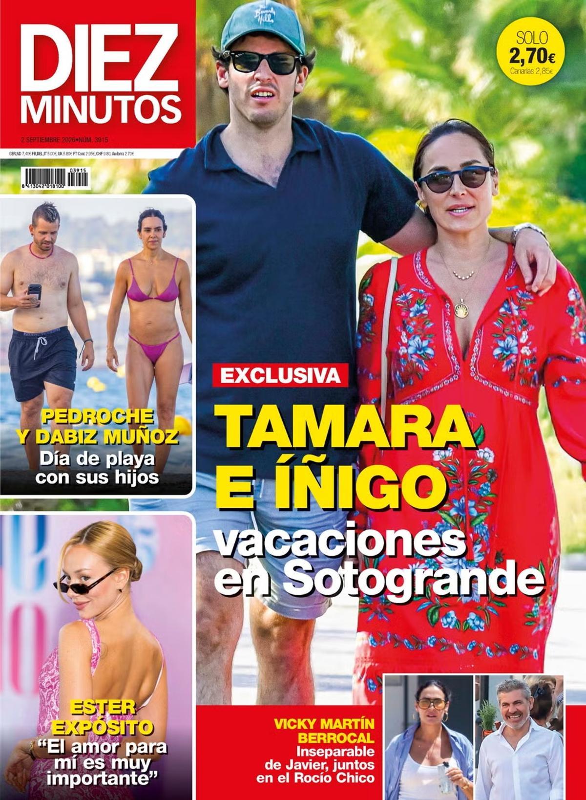 Portada revista 'Diez Minutos' del 26 de agosto