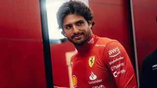 Sainz, tras pilotar el Ferrari con fiebre: "Ha sido muy duro"