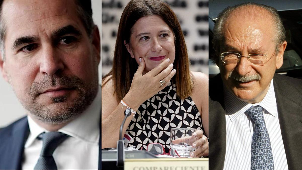 Leire Díez, Ignacio Stampa and Luis del Rivero