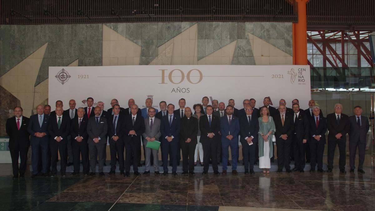 Gala de clausura de los actos por el Centenario de la Agrupación de Cofradías