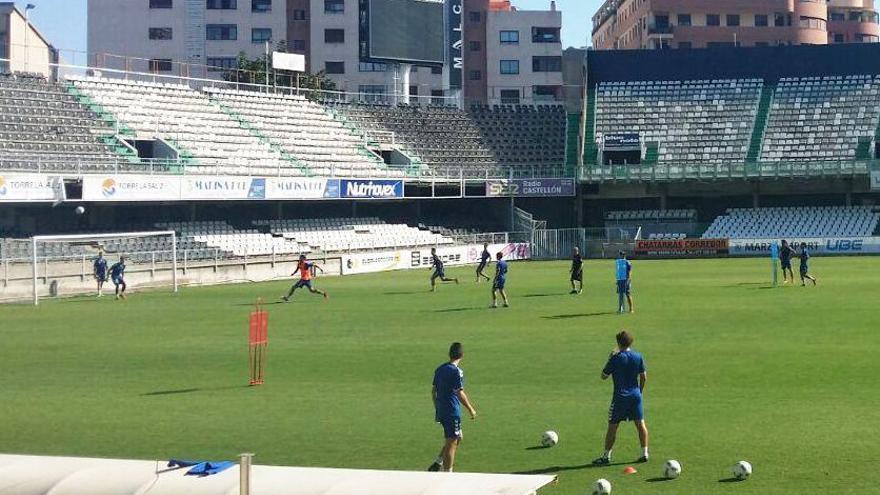 Zagalá y Pino, únicas ausencias en el CD Castellón