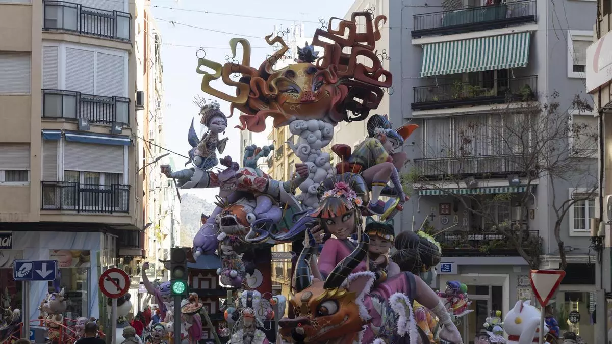 Las Fallas llegan a su ocaso en Xàtiva: estos son los horarios de la "cremà" de los monumentos