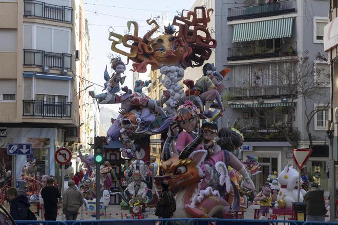 Así son los monumentos que han montado este año las 19 fallas de Xàtiva