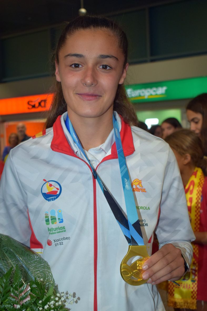 El homenaje tributado a Nerea Novo en Valga.