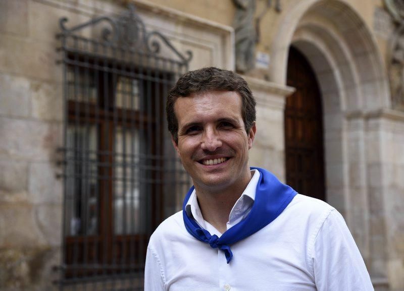 Visita de Pablo Casado a Tarazona