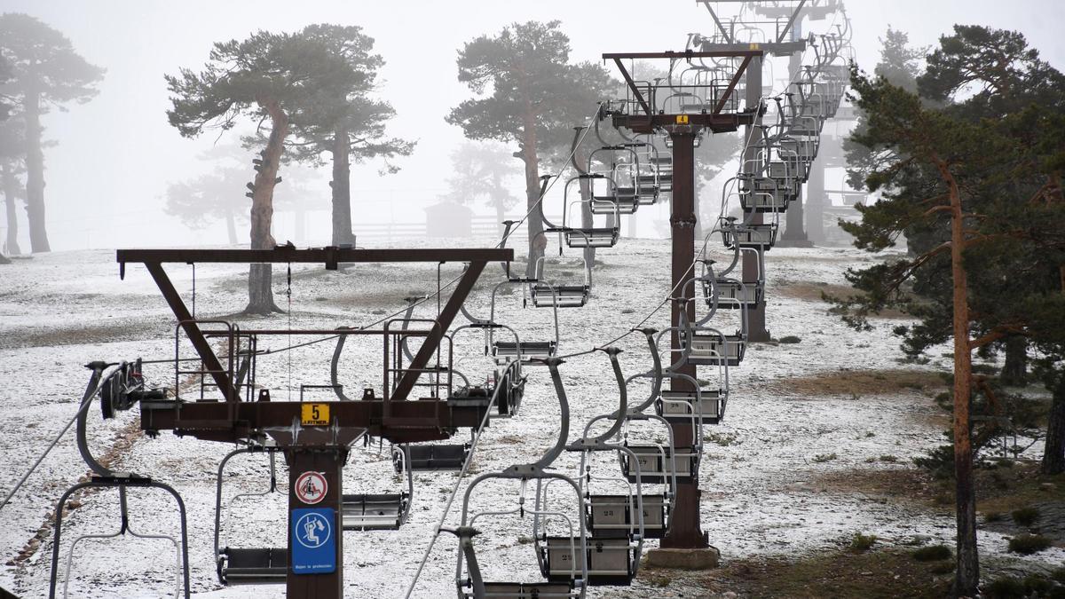 El juez permite esquiar en la estación de Navacerrada este fin de semana.