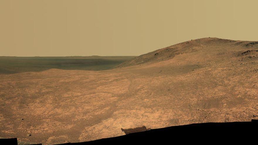 &#039;Opportunity&#039; explorará por primera vez un barranco en Marte