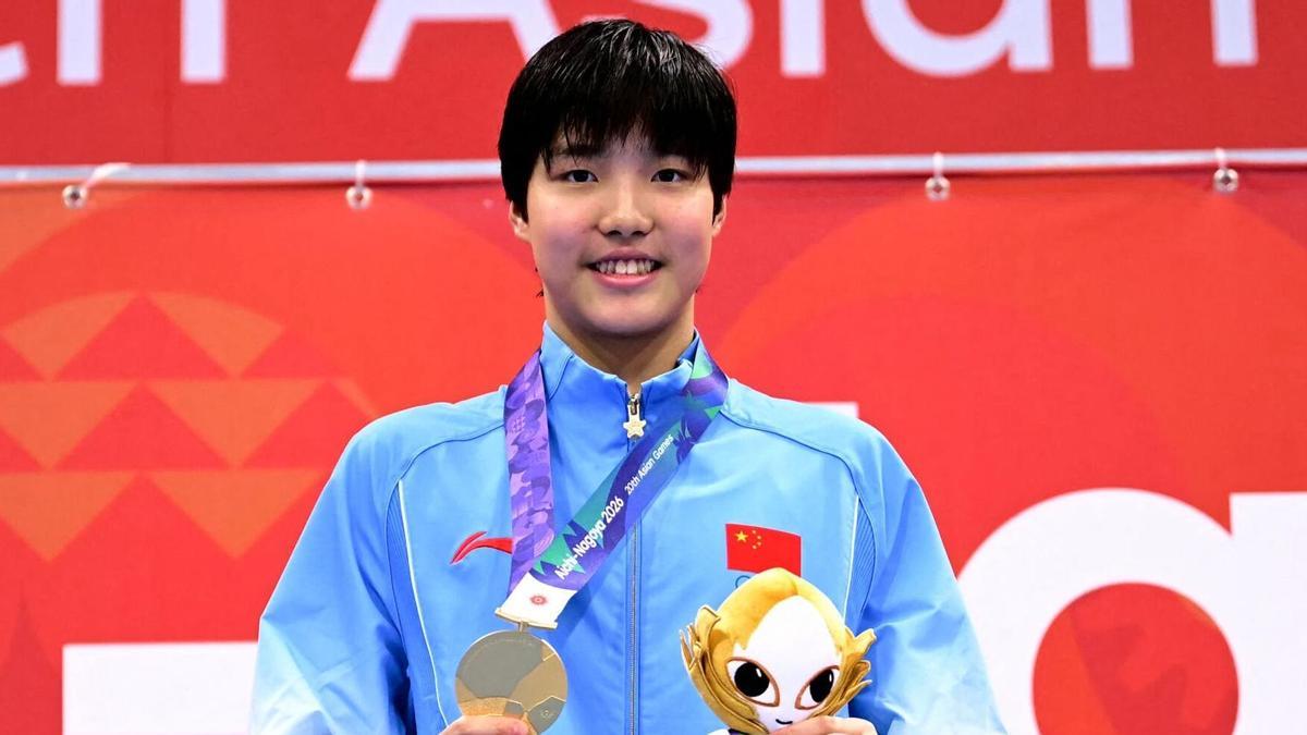YU ZIDI | La nadadora china Yu Zidi, de 13 años, logra la segunda mejor marca mundial de la historia en los 200 estilos