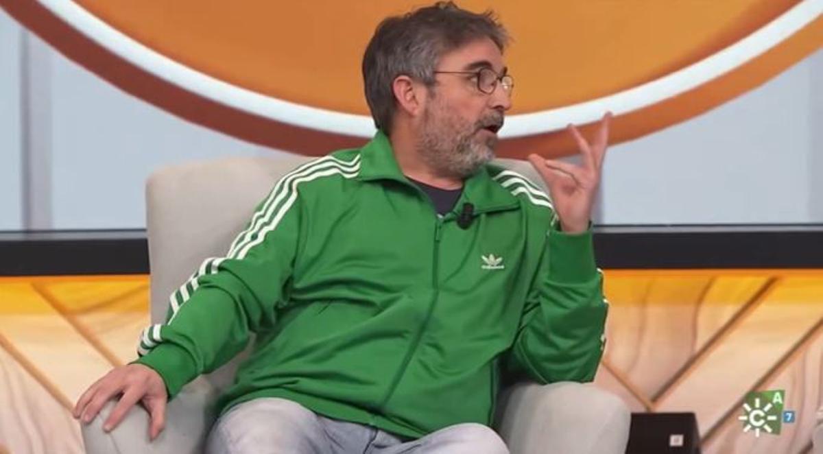 Jordi Évole, en el programa de Juan y Medio