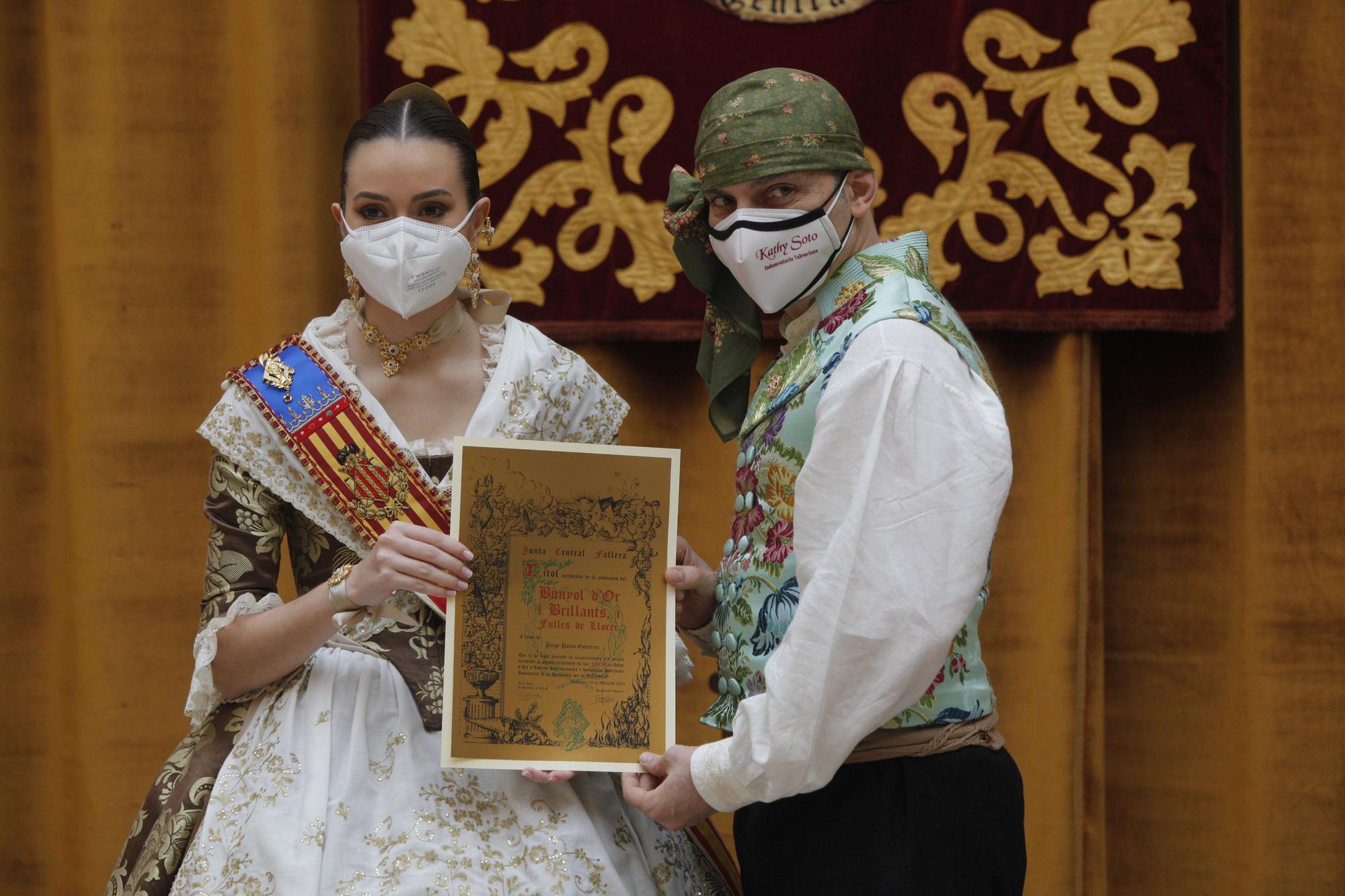 Tres tandas de "brillants" en las fallas de Malvarrosa-Cabanyal-Beteró