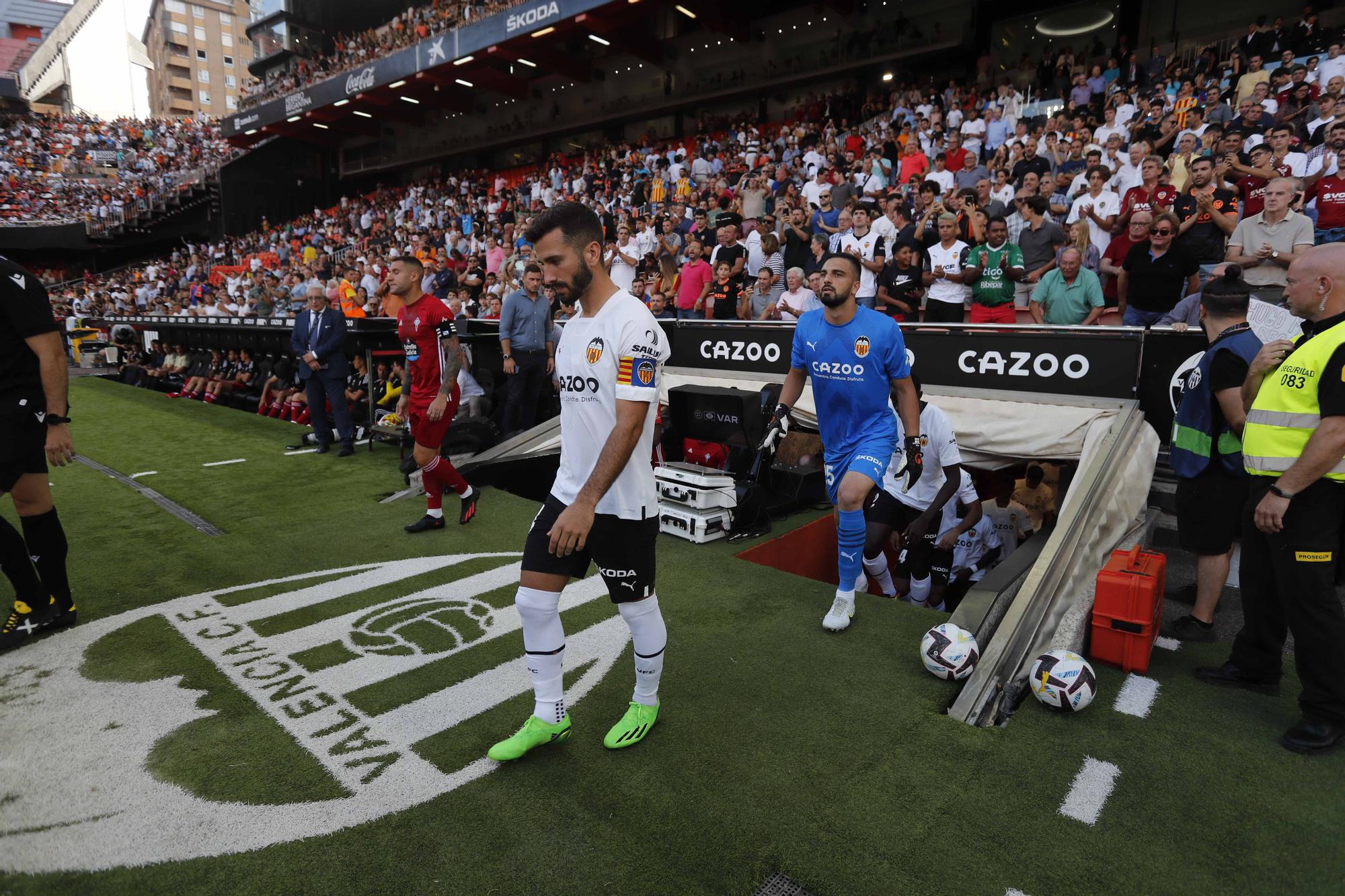 El Valencia - Celta en imágenes